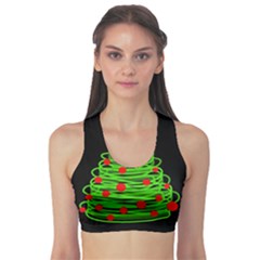 Christmas Tree Sports Bra