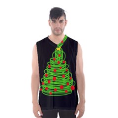 Christmas Tree Men s Basketball Tank Top