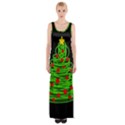 Christmas tree Maxi Thigh Split Dress View1