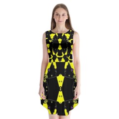 Raphael Balance Sleeveless Chiffon Dress  