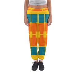 Squares And Rectangles                                                                                                Women s Jogger Sweatpants