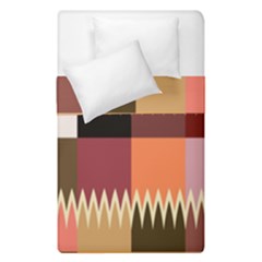 Chevrons In Squares                                                                                                  Duvet Cover (single Size) by LalyLauraFLM