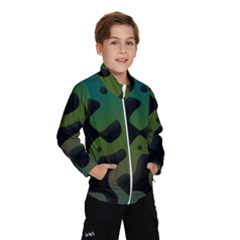 Black Spots On A Gradient Background                                                                                                  Wind Breaker (kids) by LalyLauraFLM