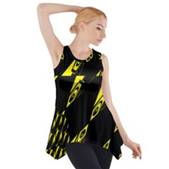 Yyyyyyyyyyjyjtgtg Side Drop Tank Tunic by MRTACPANS