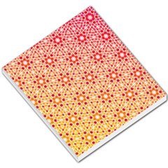 Orange Ombre Mosaic Pattern Small Memo Pads