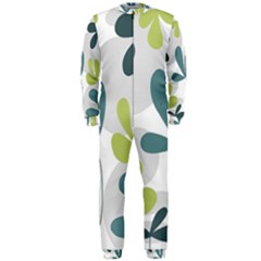 Elegant Floral Design Onepiece Jumpsuit (men)  by Valentinaart