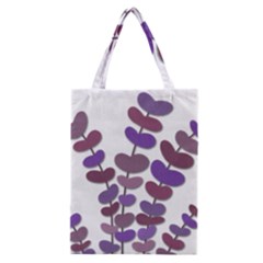 Purple Decorative Plant Classic Tote Bag by Valentinaart