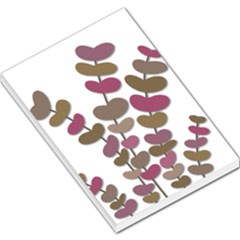 Magenta Decorative Plant Large Memo Pads by Valentinaart