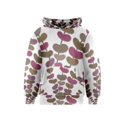 Magenta Decorative Plant Kids  Pullover Hoodie by Valentinaart