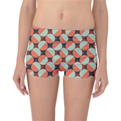 Modernist Geometric Tiles Reversible Boyleg Bikini Bottoms by DanaeStudio