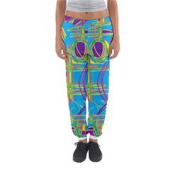 Colorful Abstract Pattern Women s Jogger Sweatpants by Valentinaart