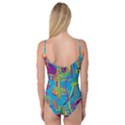 Colorful abstract pattern Camisole Leotard  View2