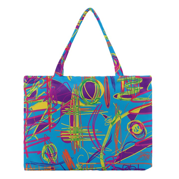 Colorful abstract pattern Medium Tote Bag