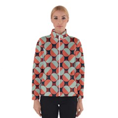 Modernist Geometric Tiles Winter Jacket