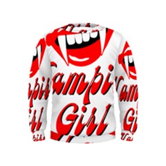 Vampire Girl Kids  Sweatshirt