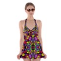 SEA LEAU Halter Swimsuit Dress View1