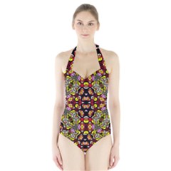 Ancient Spirit Halter Swimsuit