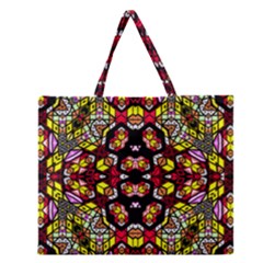 Ancient Spirit Zipper Large Tote Bag by MRTACPANS