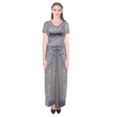 Watts Chapel (mix Double) Short Sleeve Maxi Dress by DeneWestUK