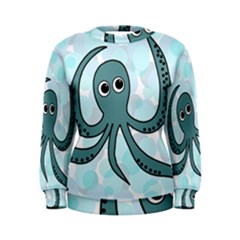 Octopus Women s Sweatshirt by Valentinaart