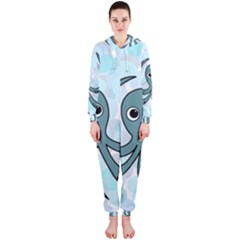 Octopus Hooded Jumpsuit (ladies)  by Valentinaart