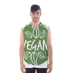 Vegan Label3 Scuro Men s Basketball Tank Top by CitronellaDesign