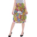 Make love not war Midi Beach Skirt View1