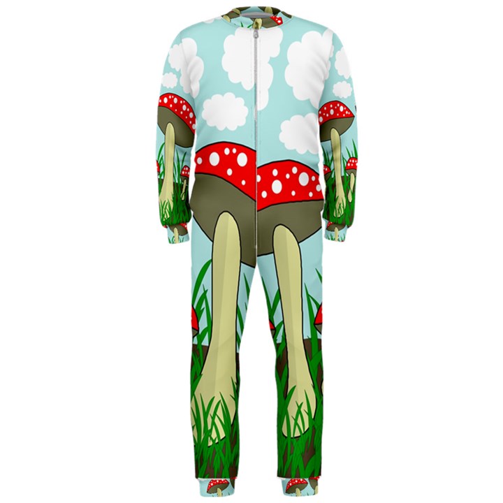 Mushrooms  OnePiece Jumpsuit (Men) 