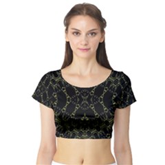 Jinga Star Short Sleeve Crop Top (tight Fit) by MRTACPANS