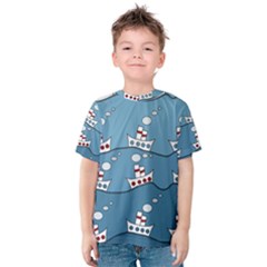 Boats Kids  Cotton Tee