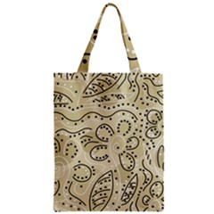 Floral Decor  Zipper Classic Tote Bag by Valentinaart