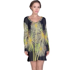 Dandelions Long Sleeve Nightdress