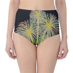 Dandelions High-waist Bikini Bottoms by Valentinaart