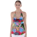 Tractor Babydoll Tankini Top View1