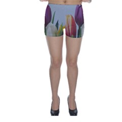 Tulips Skinny Shorts