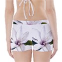 Magnolia Wit Aquarel painting art Boyleg Bikini Wrap Bottoms View2