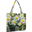 White summer flowers oil painting art Mini Tote Bag View2