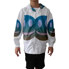 Smiley Hooded Wind Breaker (kids) by picsaspassion