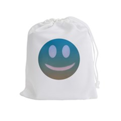 Smiley Drawstring Pouches (extra Large)