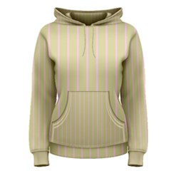 Summer Sand Color Pink Stripes Women s Pullover Hoodie