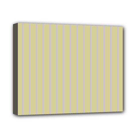 Summer Sand Color Lilac Stripes Canvas 10  X 8 