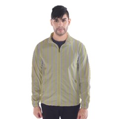 Summer Sand Color Lilac Stripes Wind Breaker (men) by picsaspassion