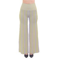 Summer Sand Color Lilac Stripes Pants by picsaspassion