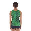 Green Abstract Forest Women s Sport Tank Top  View2