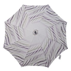 Lilac stripes Hook Handle Umbrellas (Large)