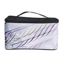 Lilac stripes Cosmetic Storage Case