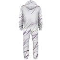 Lilac stripes Hooded Jumpsuit (Men)  View2