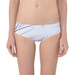 Lilac stripes Classic Bikini Bottoms