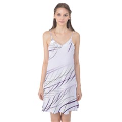 Lilac stripes Camis Nightgown