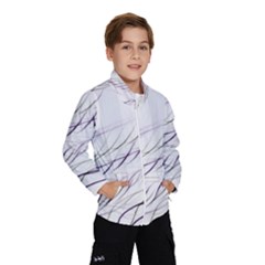 Lilac Stripes Wind Breaker (kids) by picsaspassion